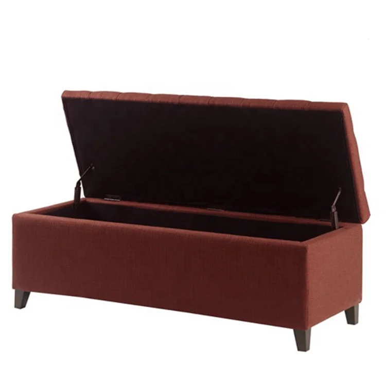 modern style popular indoor storage bench image rice yellow bench storage seat picture cloth living room velvet sex bench