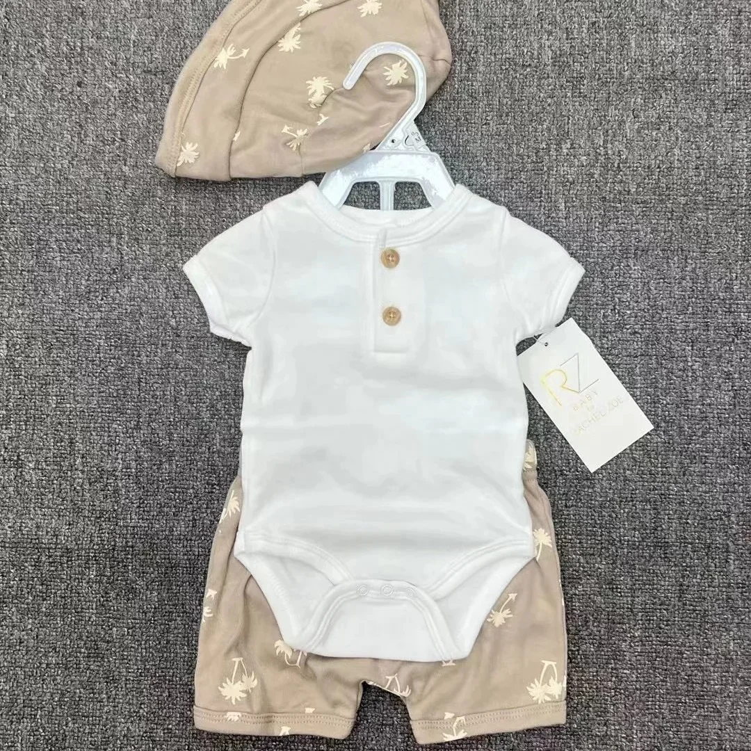 baby clothes boys girls floral summer wholesale cheap newborn baby romper 0-12 month sleeveless Romper bodysuit sets