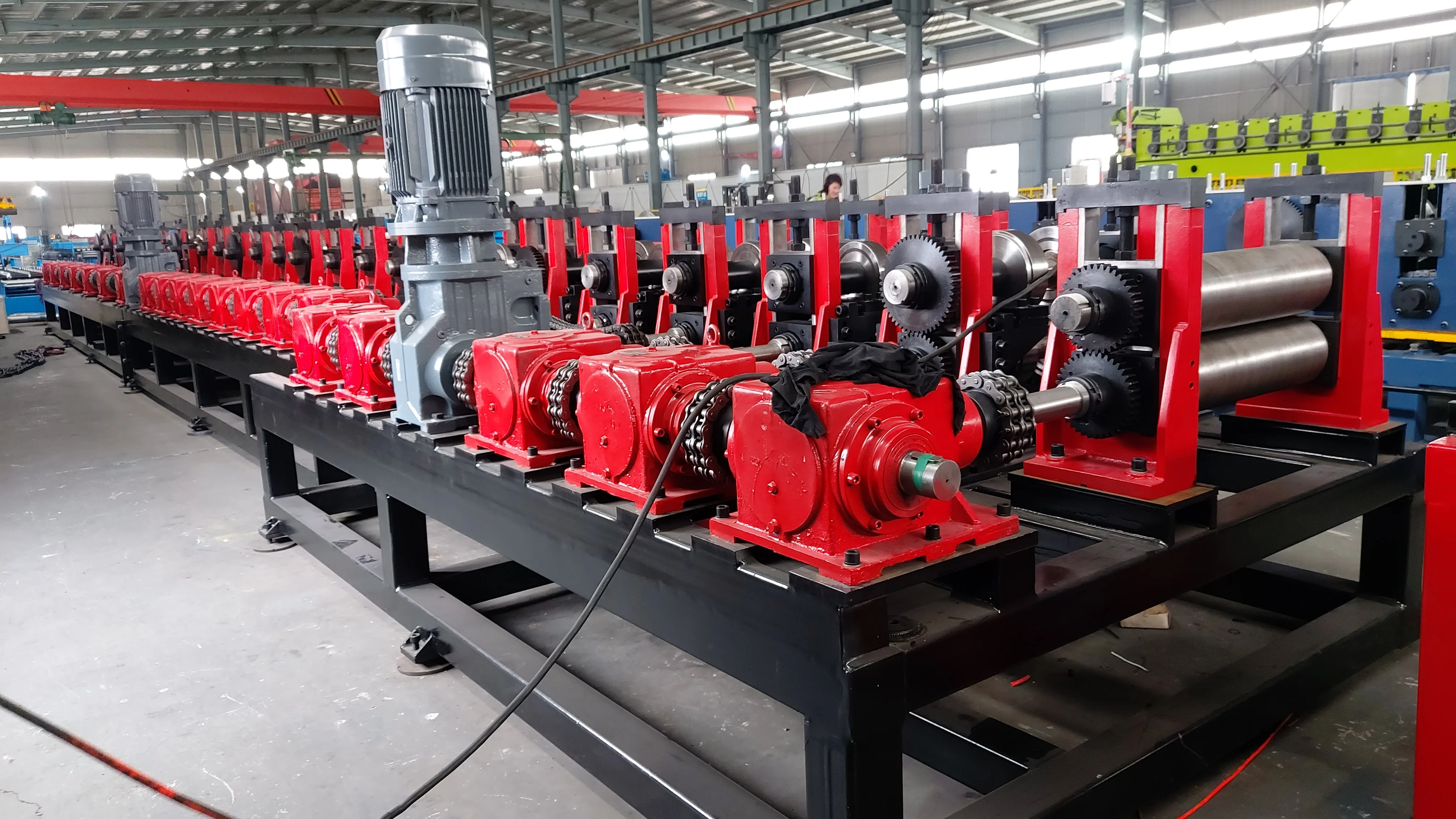 Fully Automatic Muti Sizes In One Pre galvanized Cable Tray Rolling Forming Cable Tray Making Machine