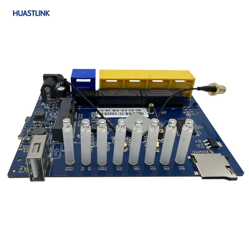 Industrial Openwrt Lte Wireless Wifi 3g 4g Router Pcb Board Modem 4g Lte Sim Card 12V DC Power Openwrt System 4G Router