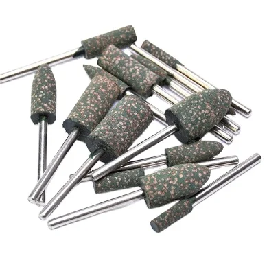 Cheap Mini 20*25*6mm Elastic Rubber Mounting Point Stainless Steel Grinding Tools Head Set