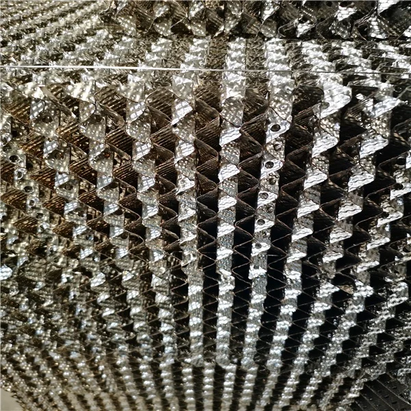450y make metal structured packing for distillation column,252y metal corrugated tower structured packing