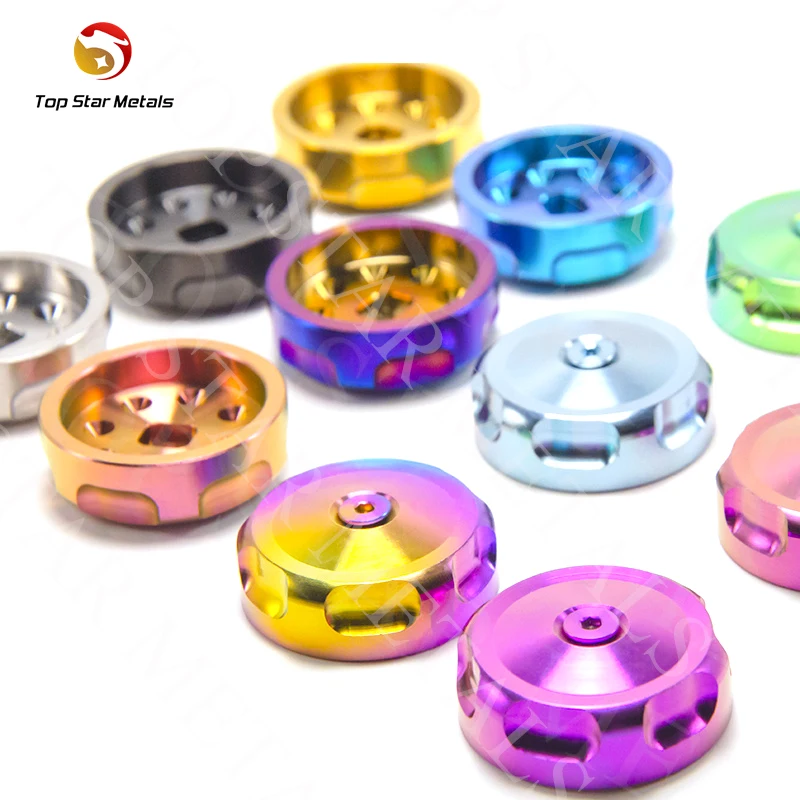 TITST GR5 M3X8 countersunk CNC Motorcycle Adjust Front Rear nut Motorcycle Front Shock Absorbers Suspensions Cover nut Screw