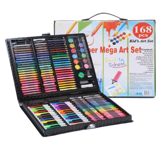 Winnel Customized Promotional Christmas Stationary Set Kids Boys Gift Box Set for Kids School Girls