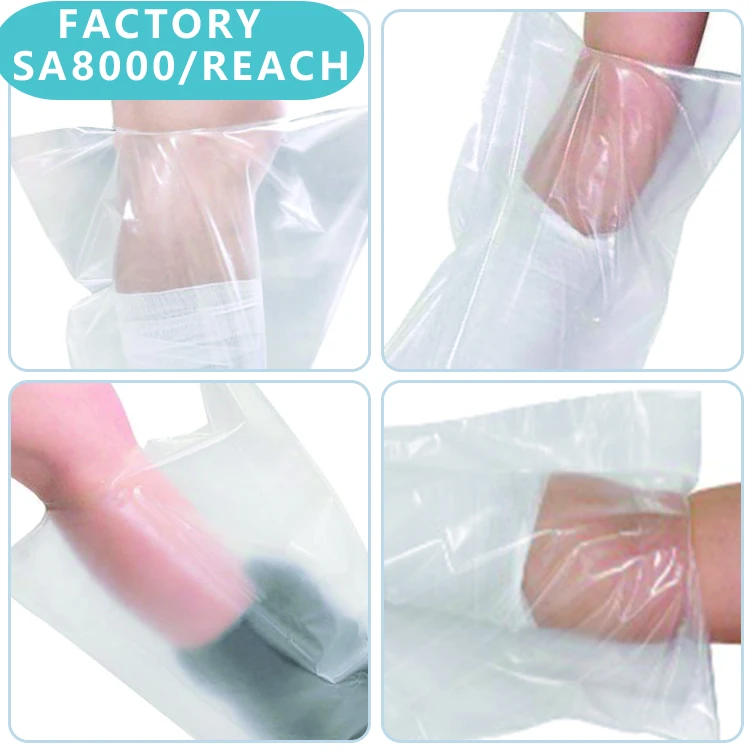 children leg waterproof wound covers cast bandage protector reusable cast wound protector wound care dressing covers pvc tpu12