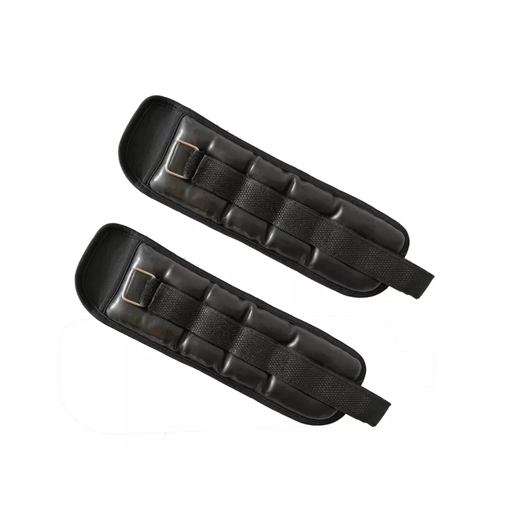 ZHOYA SPORT PU Gaiters Weight Bearing Wrist Ankle Iron Sand Bag Wrist Sports Fitness Adjustable Weight 1 Kg 2Kg Wrist  Ring