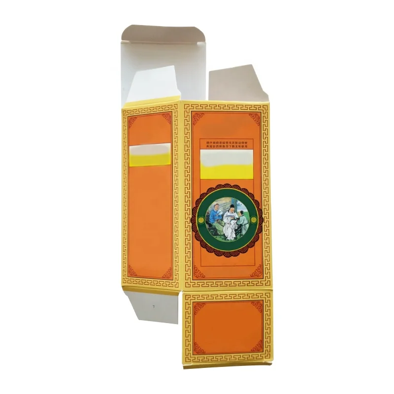 Customised Medicine Package Paper Box Manufacturer Printing Medicine Paper Packing Box for Test Kit Medical Supplies Paper Box