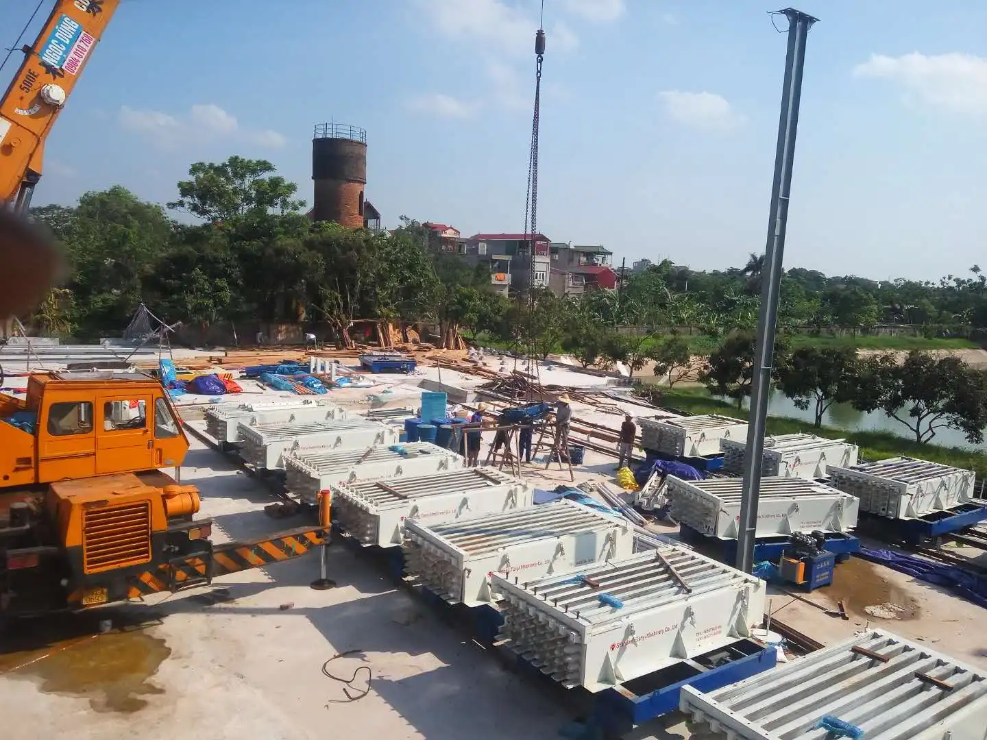 Small Machine Big Profits Precast Concrete Hydraulic Hollow Core Slab Machine