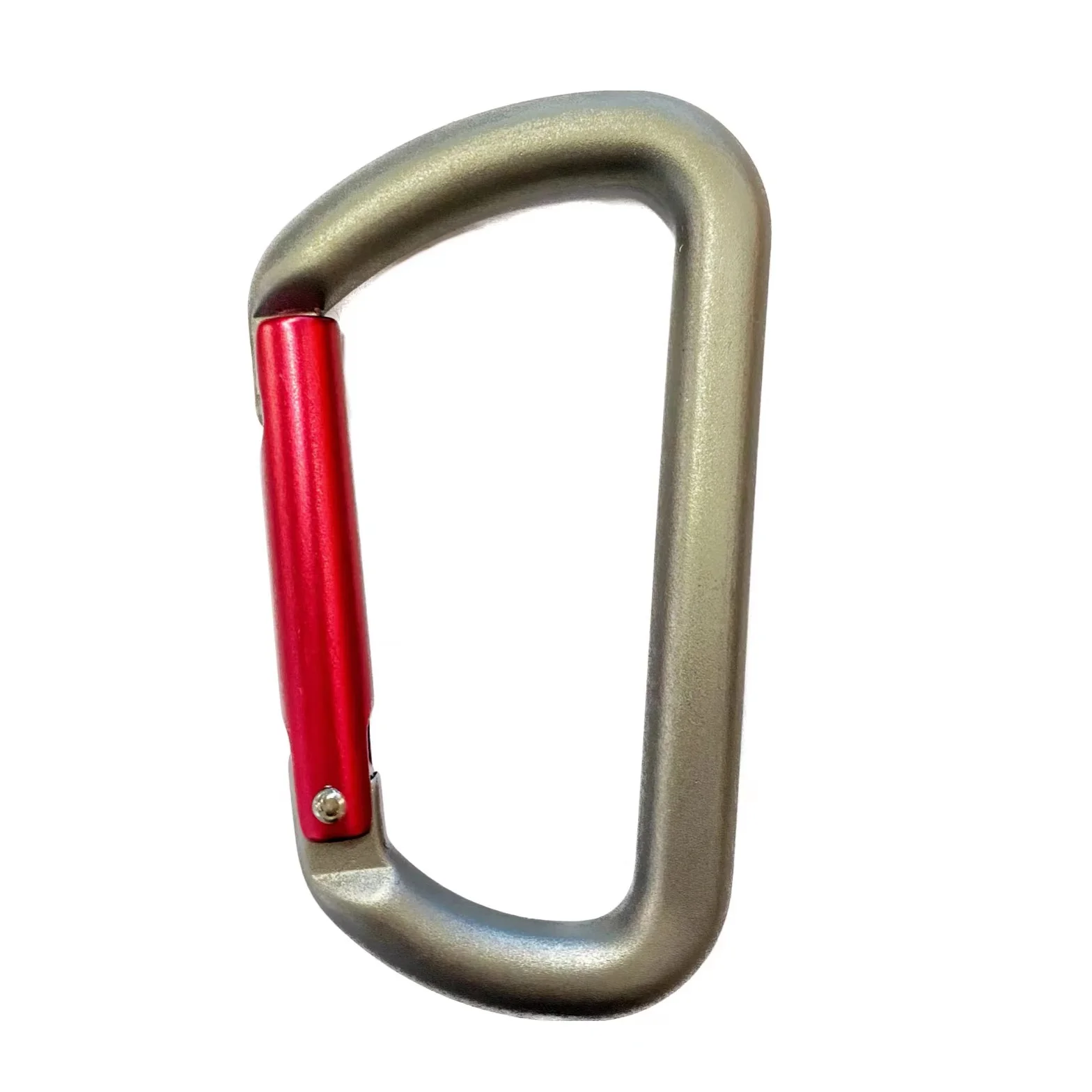 JRSGS 11kN D-Shaped Light Weight Snap Hook Aluminum Carabiner With Screw S7808