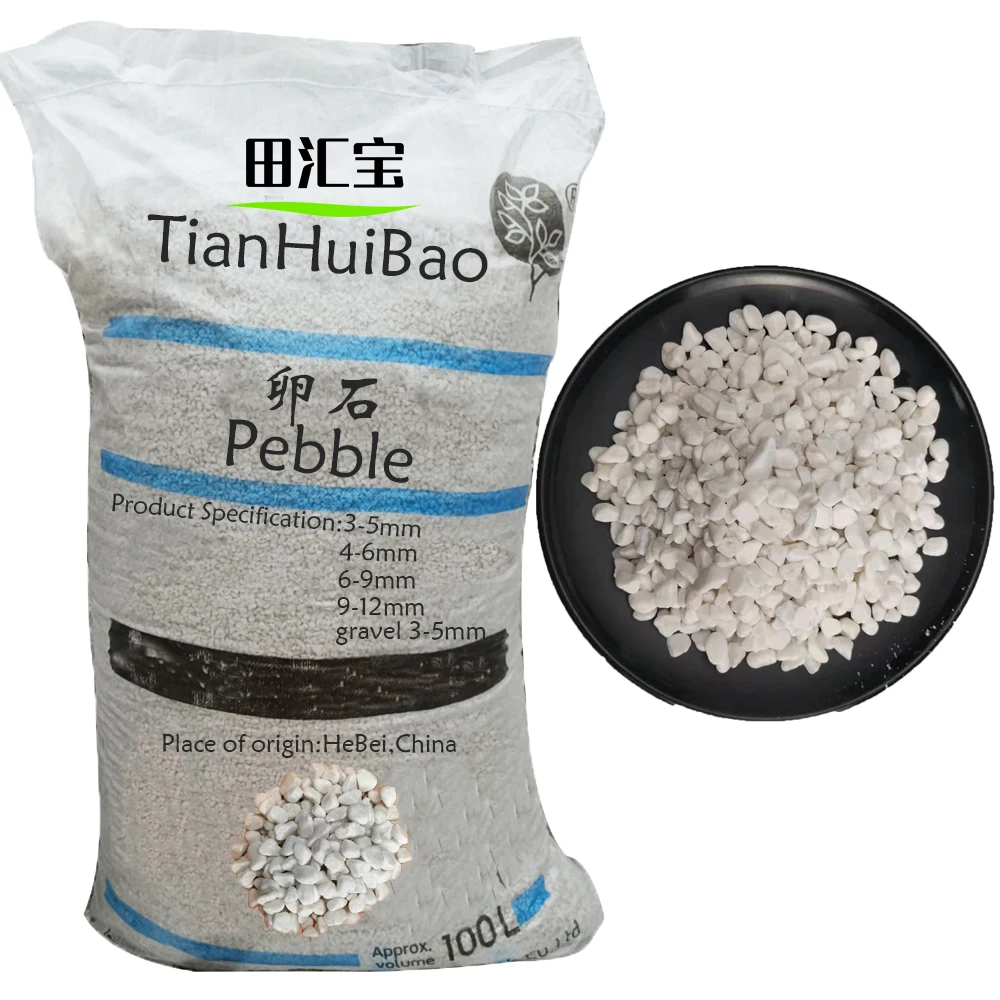 Machine Making Pebbles River Rocks for Garden Decoration White Natural Stone Modern Park Big Size Natural Stone 5 Years CN;HEB