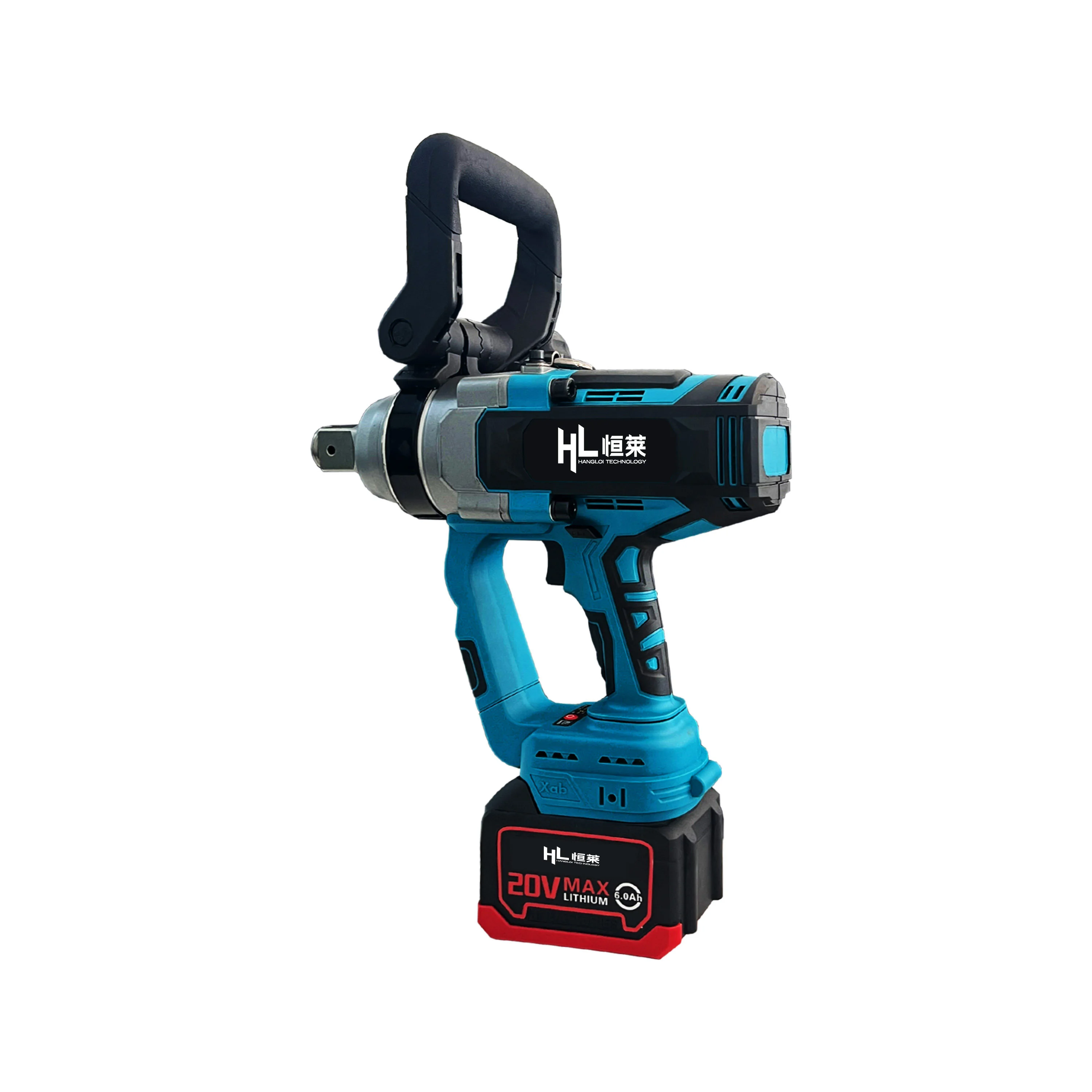 4000N.m Brushless High Torque 3/4 Heavy Power Impact Wrench for Car Truck Repair Cordless Tools