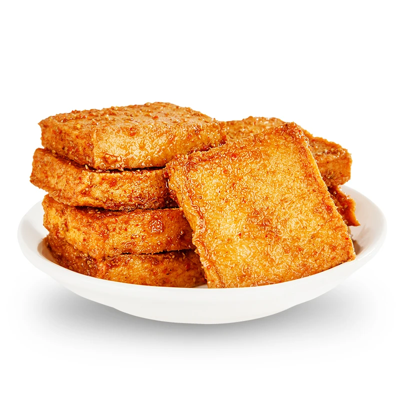 158g per bag Delicious Snack Barbecued Fish Tofu Snack Chinese Snacks