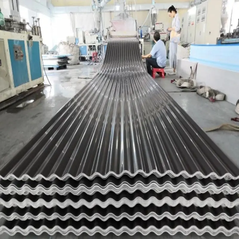 co-extruded 1mm thickness rain cover solid pvc roofing sheet price