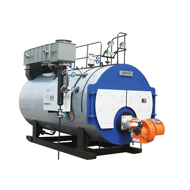 EPCB Three Pass Horizontal 1 to 25 Ton Oil Gas LNG Fired Industrial Steam Boiler for Beer Industry