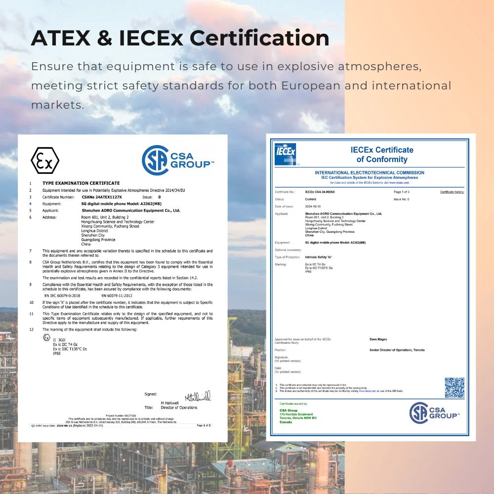 Промышленный взрывозащищенный мобильный сканер штрих-кодов Ip68 ATEX смартфон IECEx прочный телефон с быстрой зарядкой