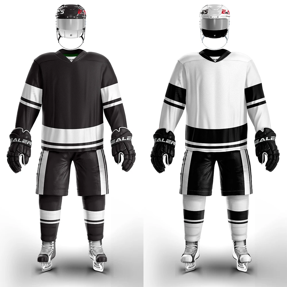 OEM custom logo Hockey League ice hockey jersey Blank oversized  hockey jersey men