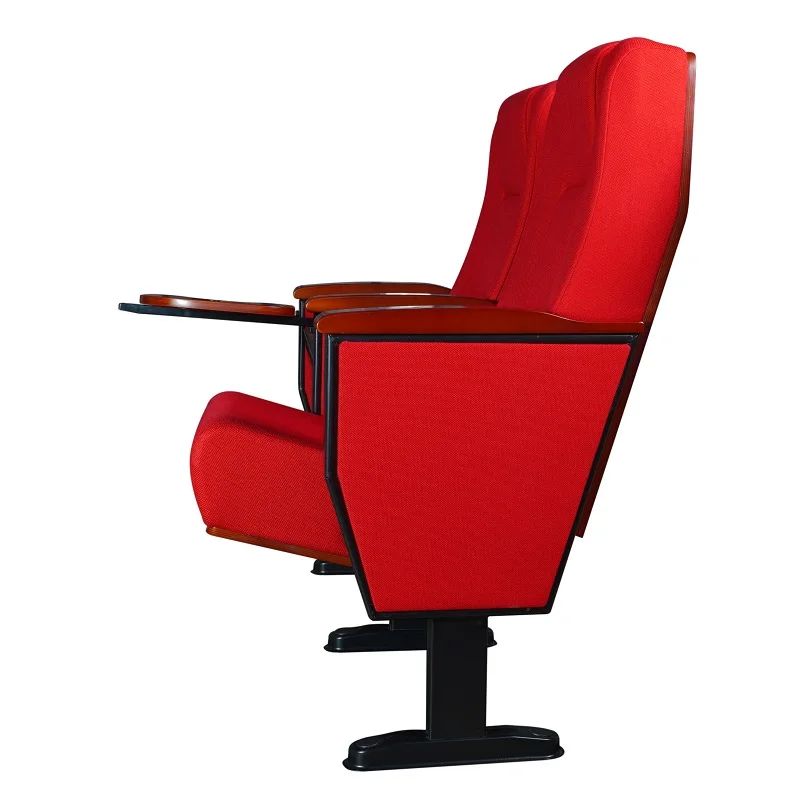 good quality conference furniture red fabric auditorium chair cinema chair for theater