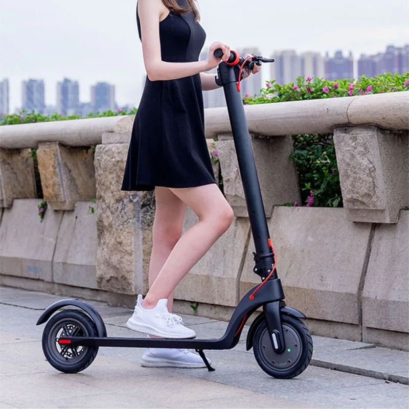 Хит продаж x7 2-колесный Электрический эскотер Electrique 500 Вт 10 дюймов, дальний баланс 8,5 дюймов, съемная аккумуляторная шина 30 км/ч макс.
