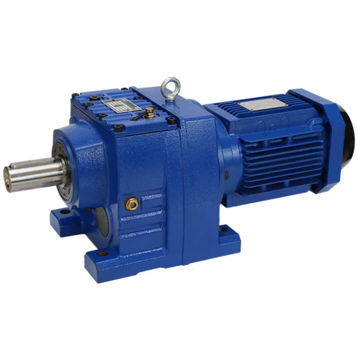 Hot selling  R series helical gear box speed multiplier gearboxes R47 hydraulic pump small marine engine with good price