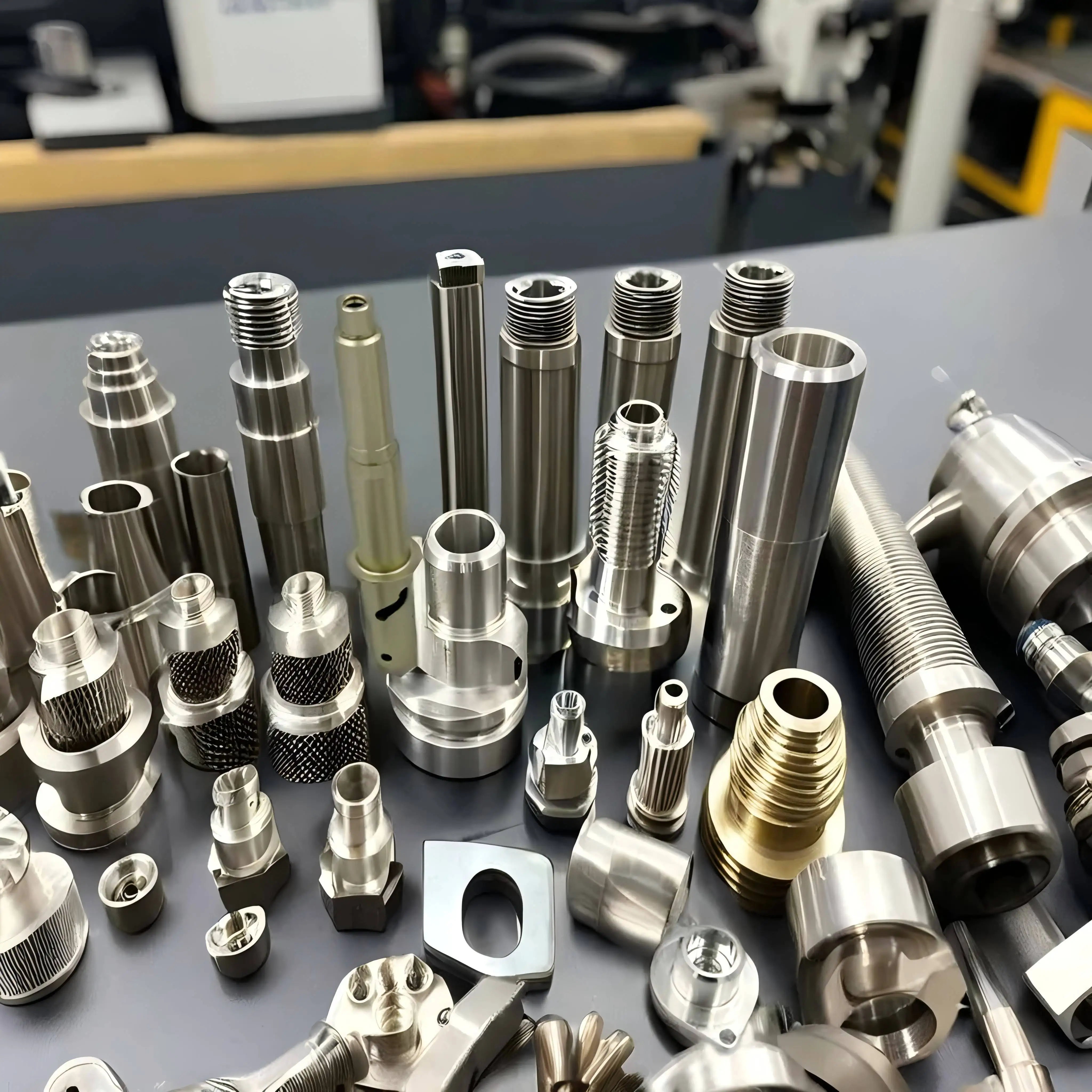 Custom CNC Precision Machining of Metal Anodizing Parts Aluminum Steel Brass Stainless Copper 3D Wire EDM of POM Material