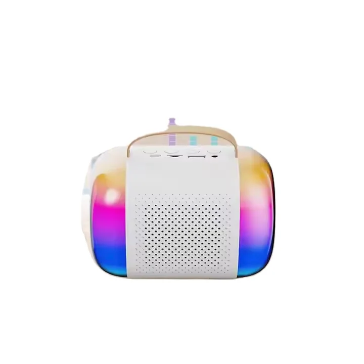 Оптовая продажа бытовой Hi-Fi аудио динамик Bt беспроводной микрофон караоке Домашняя вечеринка Ktv Караоке портативный сабвуфер
