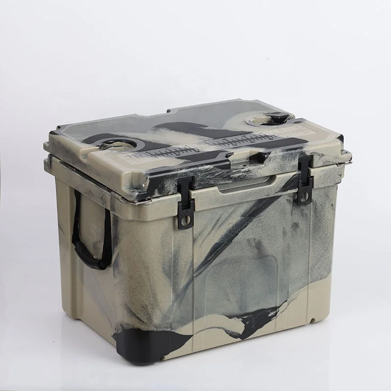 High-end camo color rotomolded hunting ice chest coolers