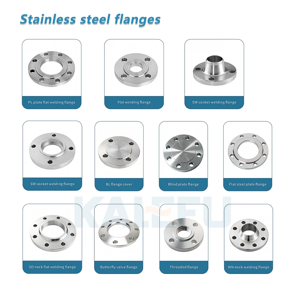 ASTM A182 1/' -60' inch Stainless Steel Pipe Fitting Flanges ANSI B16.5 Class 150lb 300lb 600lb 900-2500lb Socket Weld Flange