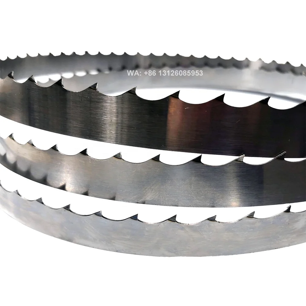 Vertical Horizontal Woodworking Bandsaw Mill Blades Sawmill Portable Band Saw Blades For Hard Wood Cutting