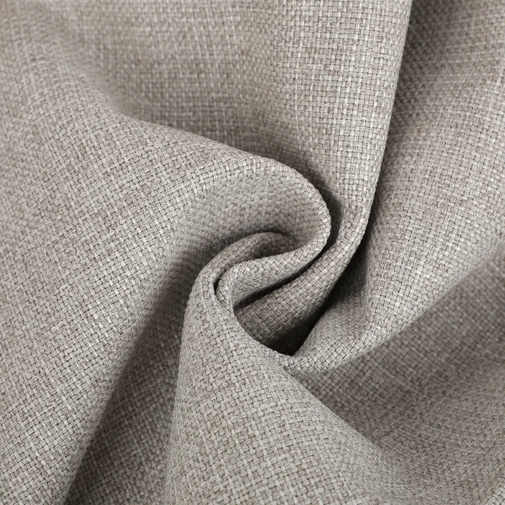 China Offers Linen-Look Home Decor Fabric Upholstery for Sofas and Furniture for Living Room Use