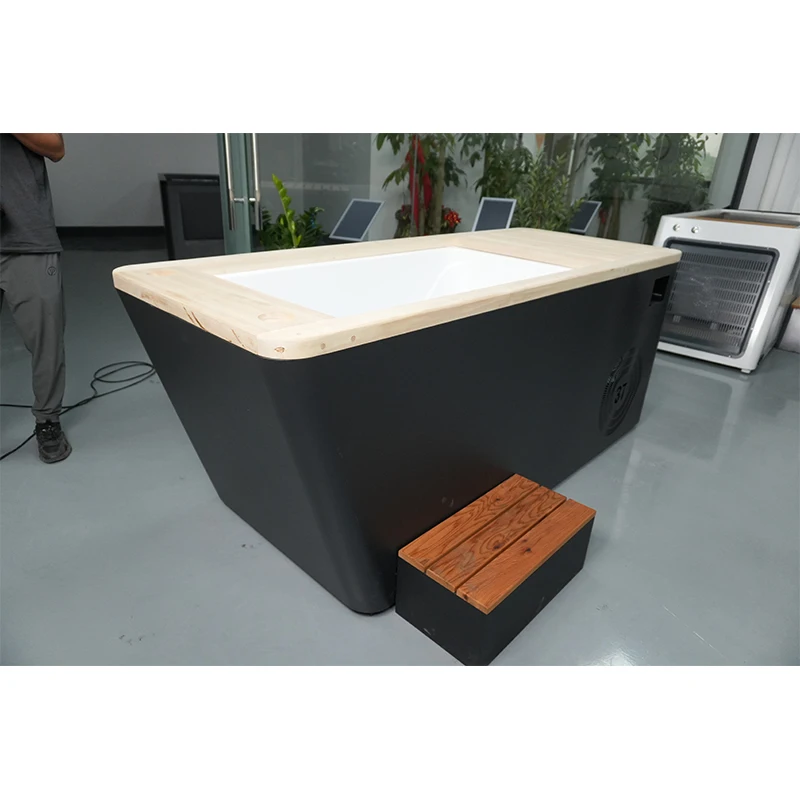 High Quality Ice Bath Chiller Machine Water Sauna And Ice Bath Cold Plunge All In One Ice Bath Tub