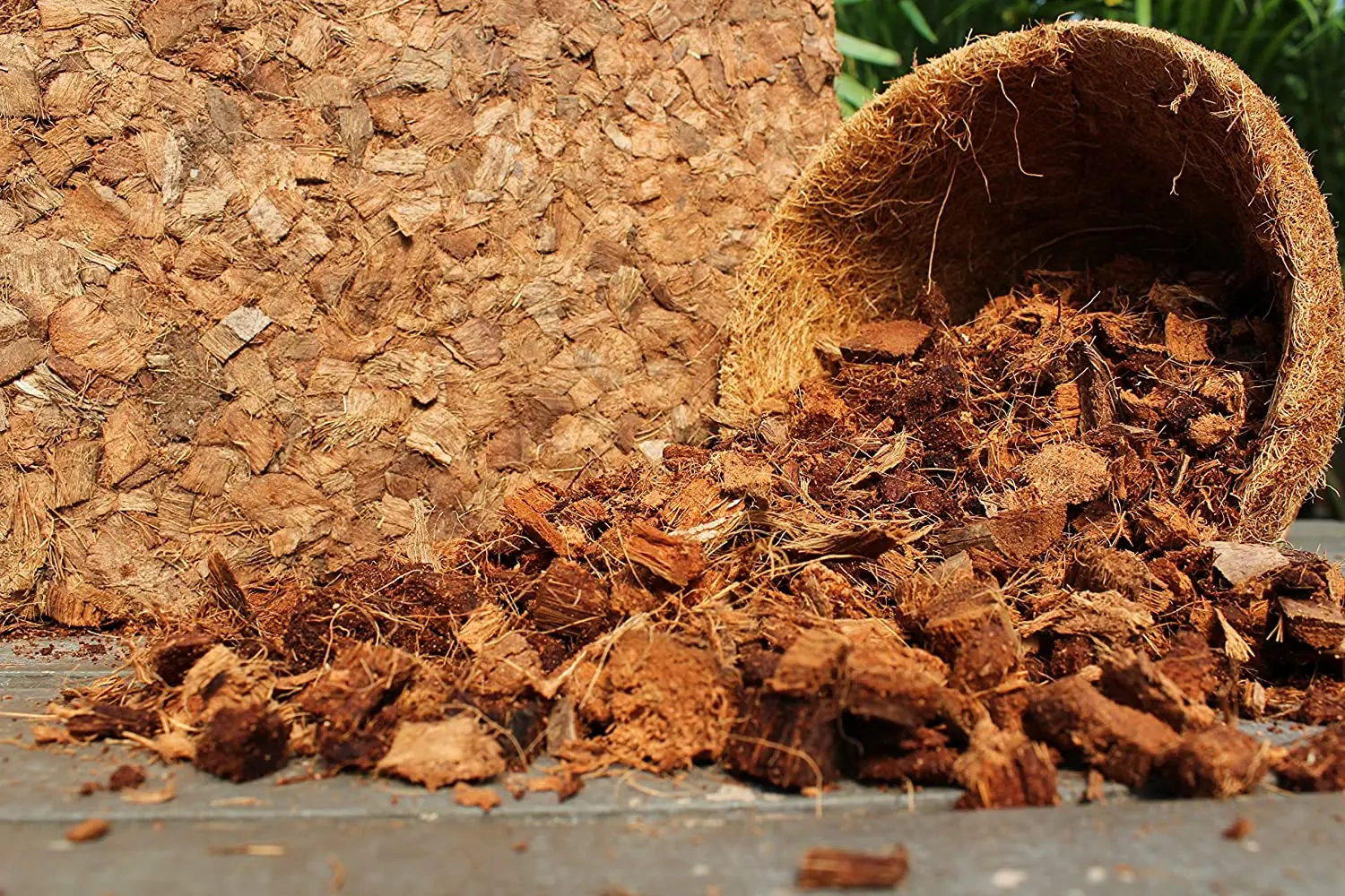 Bulk 5KG USA Canada Coconut Shell Coco Coir Husk Chip Block
