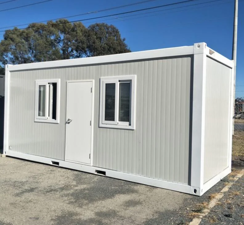 Casa Prefab быстро устанавливаемый модульный офисный контейнер крошечный дом 20 футов мобильная уличная каюта готовая к отправке переносных контейнерных домов