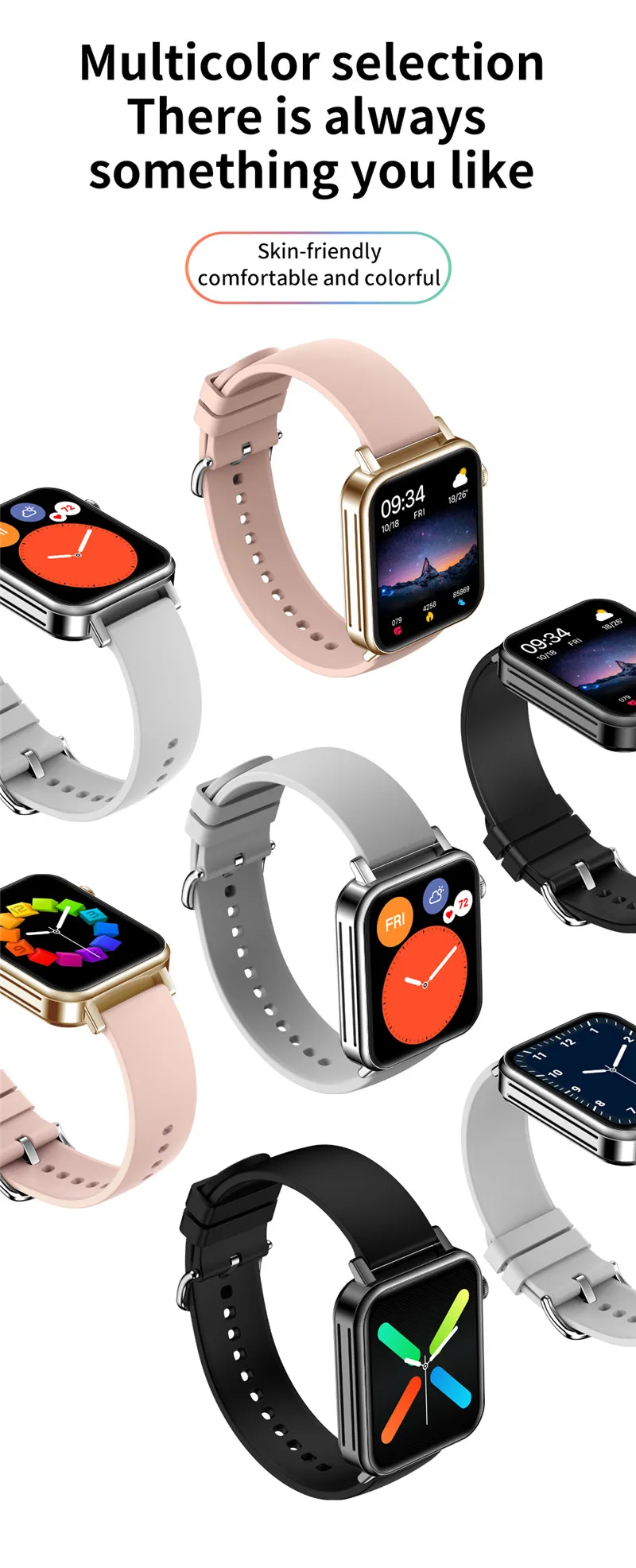 AinooMax L159 customized customize custom oem logo mobile ce rohs Phone call branded smart watch brand smartwatch