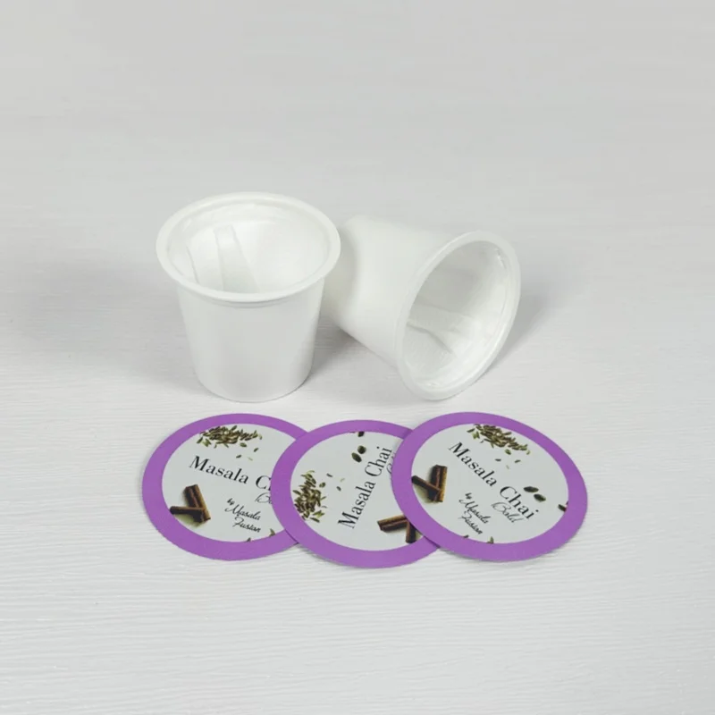 Wholesale Low Price 2.0 51mm Aluminum Foil Lid New Style K Cup Coffee Capsules Sealer