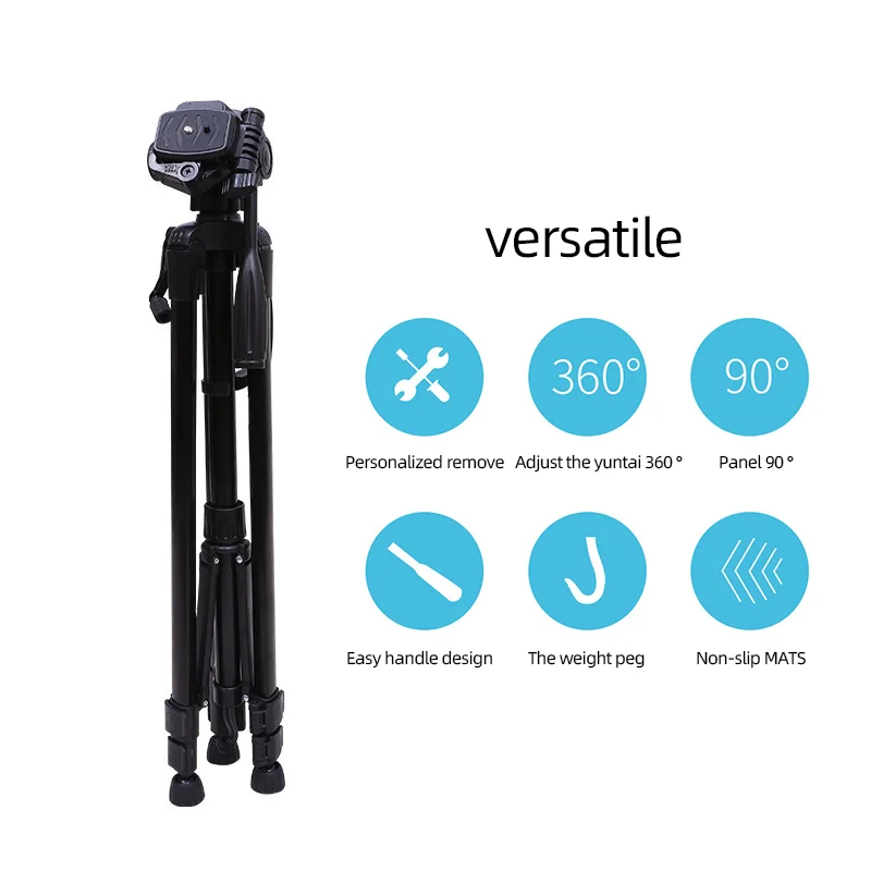 Portable tripod for outdoor travel photography Digital Camera SLR Camera Telescope Projector Tripod
