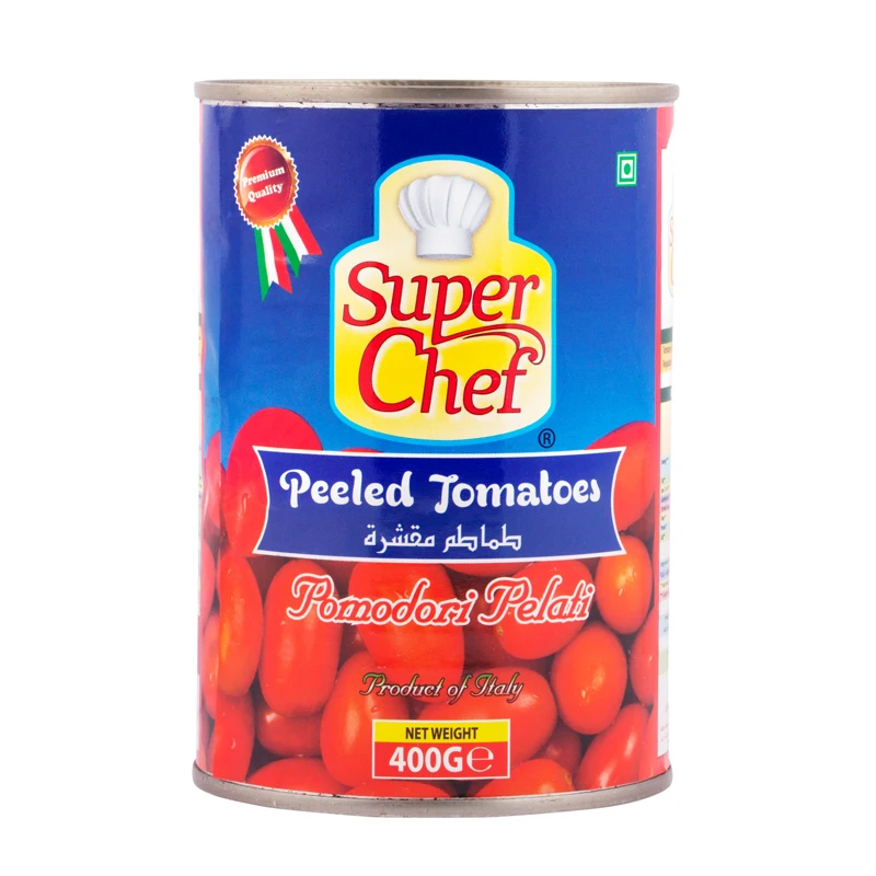 
PEELED TOMATO 400G 