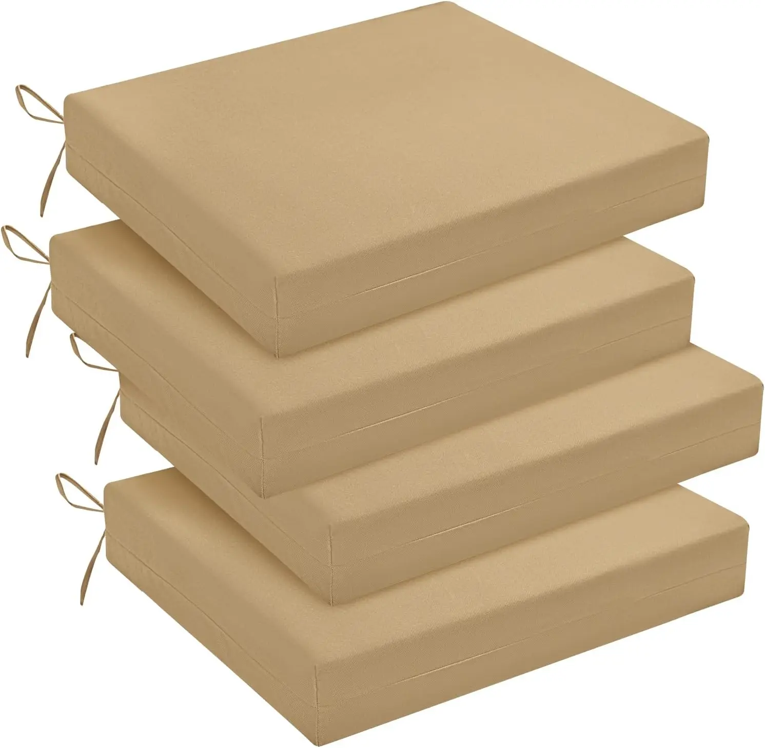 Waterproof Outdoor Garden Patio Cushions Soft Square Upholstered Upright Foam Features Outdoor Furniture Swings