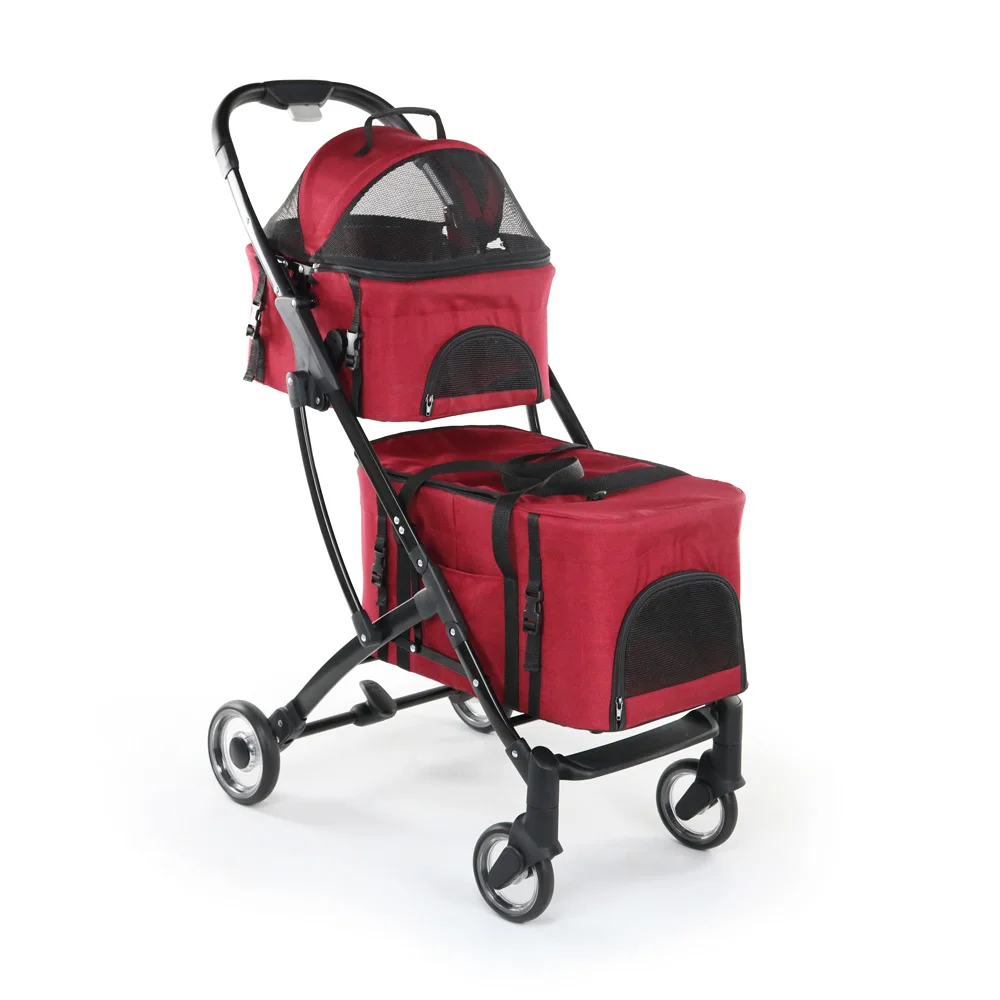 
GS-669 Double pet stroller 