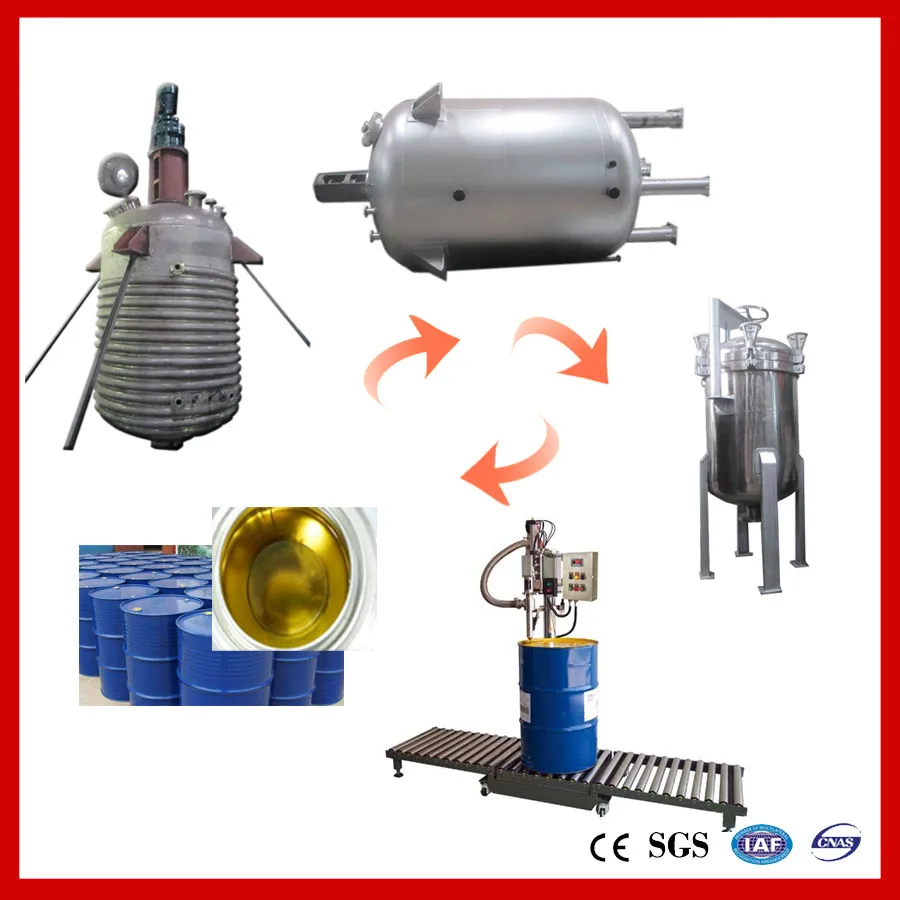 FLEX 20 кг/Can PUR, термоплавкий клей, химическая линия реакторной смесителя из нержавеющей стали