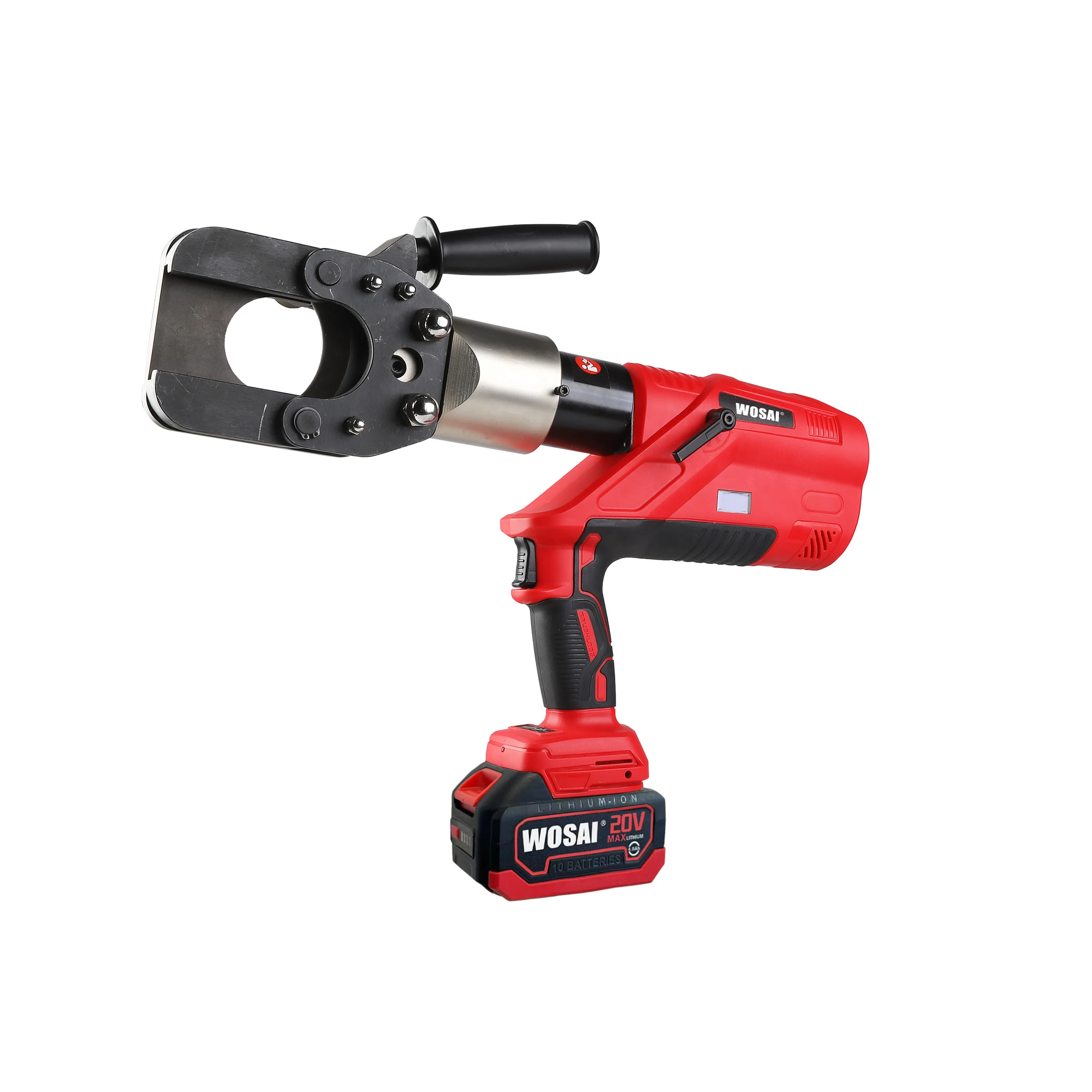WOSAI Battery Powered Hydraulic Cordless Crimping Battery Press Tool Crimper