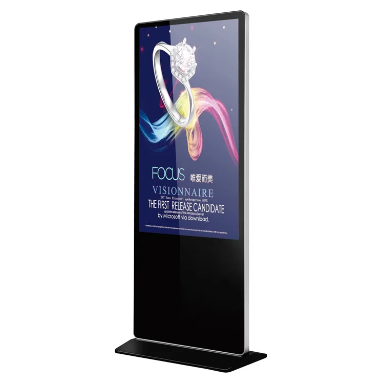 32inch Disability Digital Signage Player Floor Adjustable  Standing Easel Wedding Digital Signage