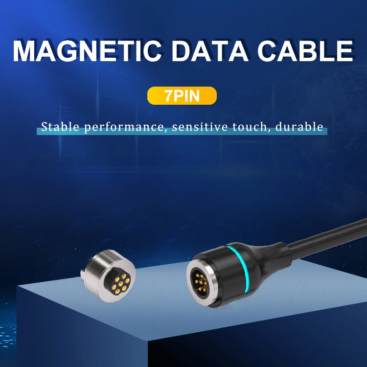 China Supplier Pogo Pin Connector Fast Charging Smart Water Cup Magnet Data Cable