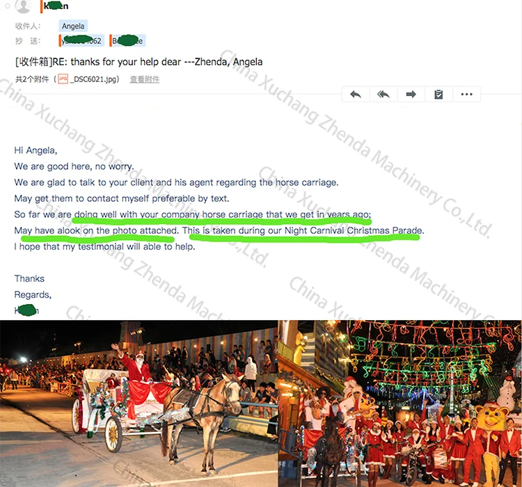 Custom designed Royal horse carriage High quality Royal horse carriage  Electric Royal horse carriage