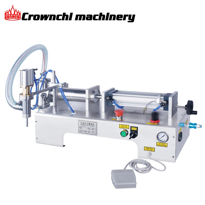 High Efficiency Alcohol Juice Perfume Liquid Filling Machine for Glass Bottle Plastic Cup