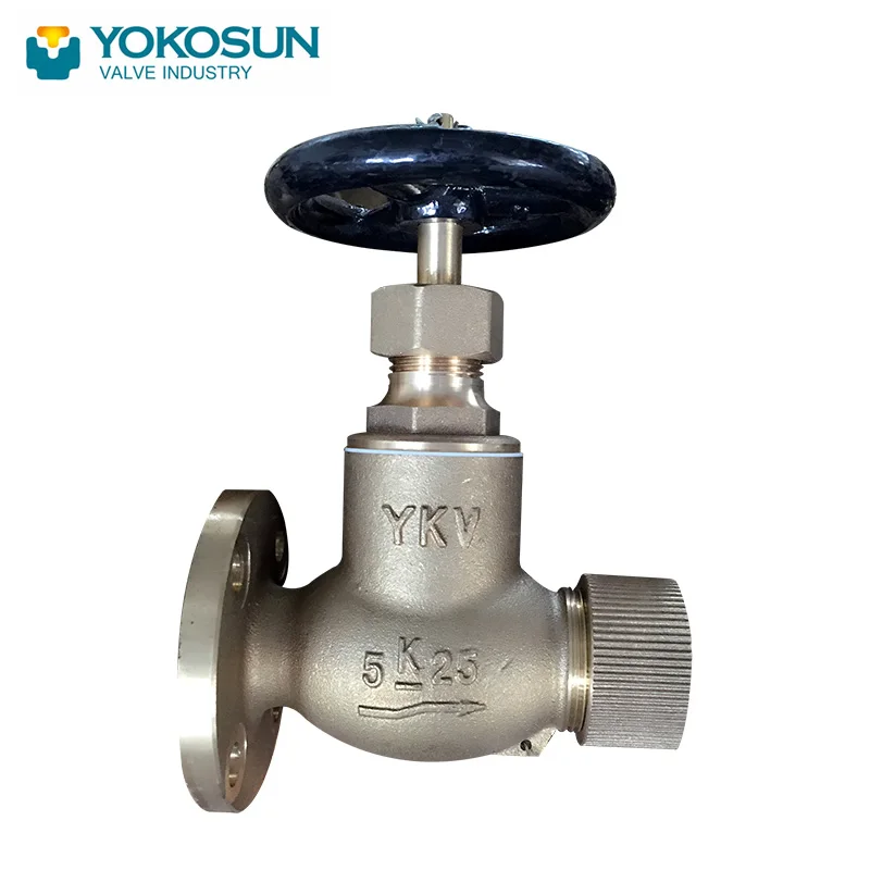 JIS F7334 5K&10K BRONZE  HOSE GLOBE &ANGLE VALVES