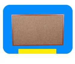 Custom Size Available Office Board for Wall Cork Large Wall Mounted Notice Pin Board  for School Home Cork Board with Wood Frame