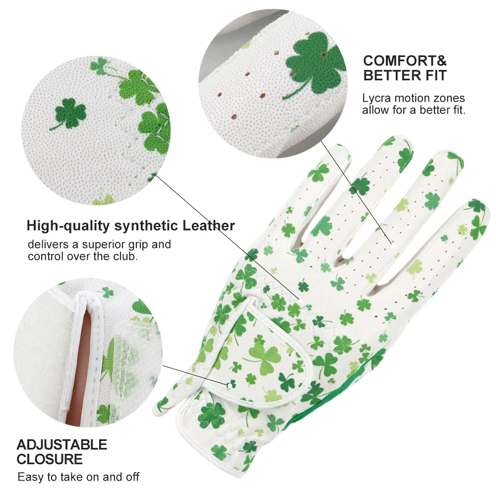 wholesale custom leather cabretta leather golf gloves manufacturer golf glove