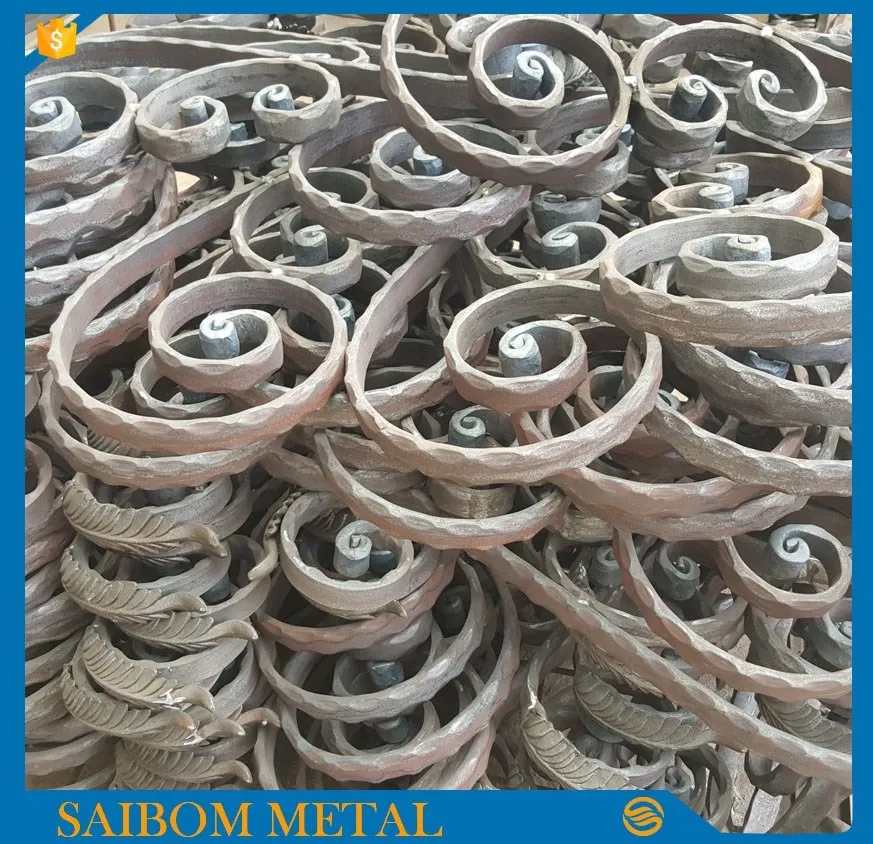 wrought iron coil rolling machine for ornamental iron work