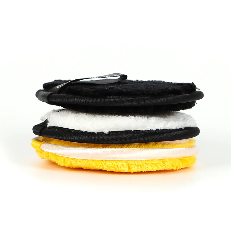 Reusable Eco Friendly Makeup Remover Pads Washable Microfiber Rounds Cleaning Puff For All Skin Types Daily Using Custom Label