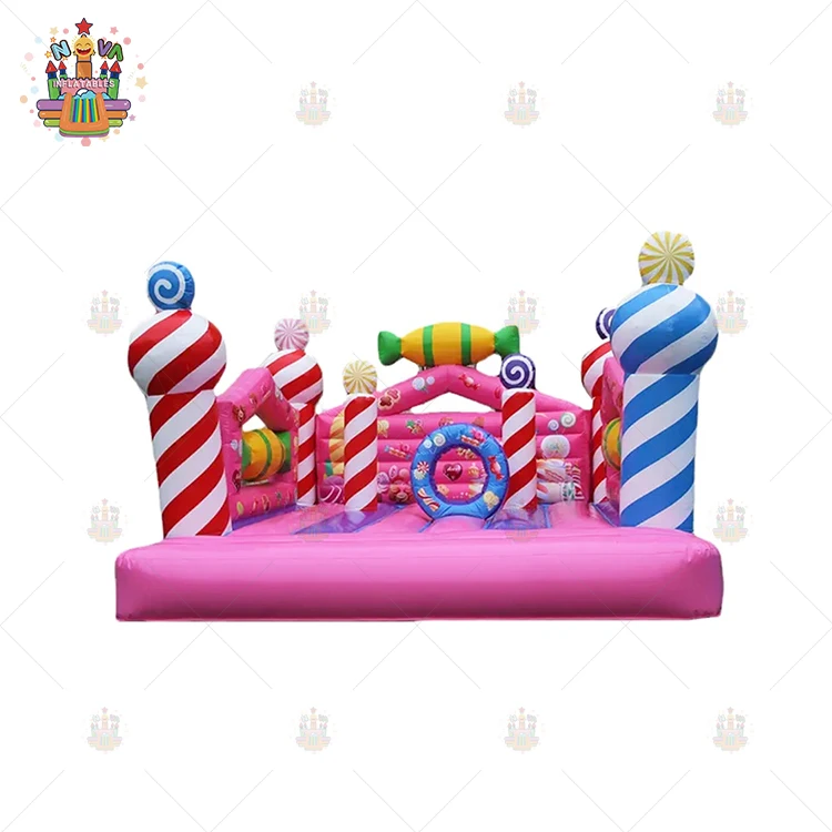 Popular Inflatable Bouncer Pool Design Bouncy House Jumping Wet Castle for Summer